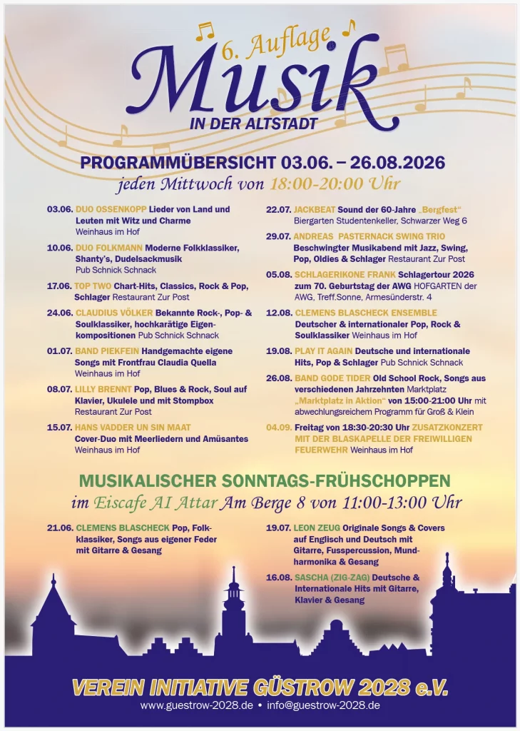 Musik in der Altstadt Güstrow